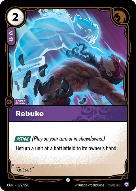Reuke First Design Rebuke (172)| Riftbound Card – CardRush