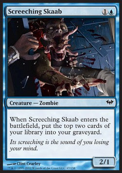 Screeching Skaab - Dark Ascension (Common) [DKA-47]