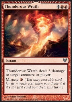 Thunderous Wrath - Avacyn Restored (Uncommon) [AVR-160]