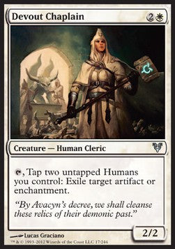 Devout Chaplain - Avacyn Restored (Uncommon) [AVR-17]