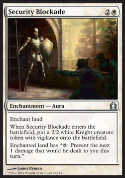 Security Blockade - Return to Ravnica (Uncommon) [RTR-20]