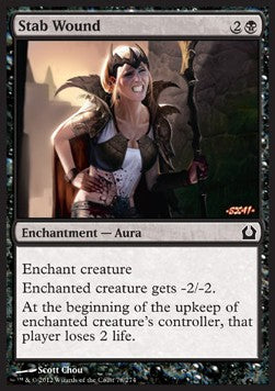 Stab Wound - Return to Ravnica (Common) [RTR-78]