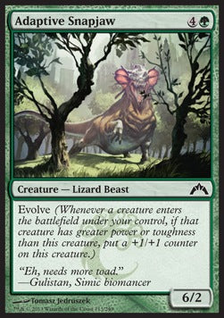 Adaptive Snapjaw - Gatecrash (Common) [GTC-113]