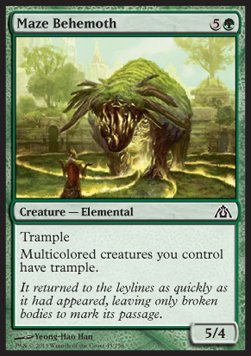 Maze Behemoth - Dragon's Maze (Common) [DGM-43]