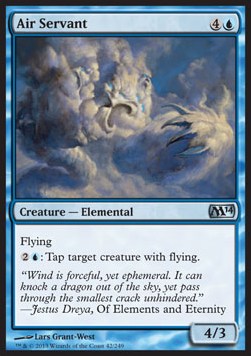 Air Servant - Magic 2014 (Uncommon) [M14-42]