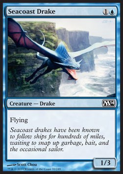 Seacoast Drake - Magic 2014 (Common) [M14-70]