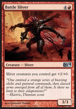 Battle Sliver - Magic 2014 (Uncommon) [M14-128]