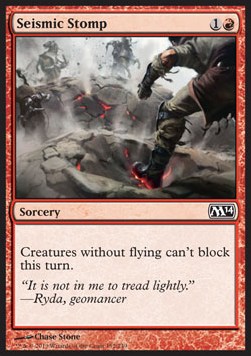 Seismic Stomp - Magic 2014 (Common) [M14-152]