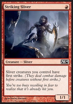 Striking Sliver - Magic 2014 (Common) [M14-157]