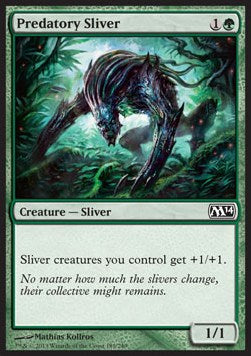 Predatory Sliver - Magic 2014 (Common) [M14-189]