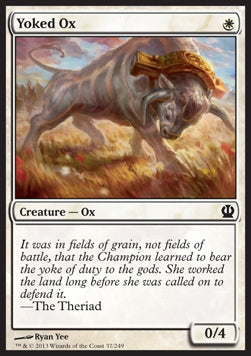 Yoked Ox - Theros (Common) [THS-37]