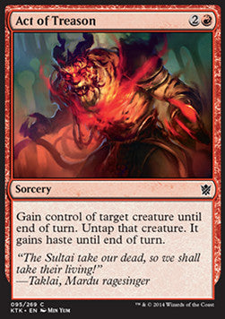 Act of Treason - Khans of Tarkir (Common) [KTK-95]
