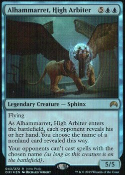 Alhammarret, High Arbiter (V.2) - Magic Origins: Promos (Rare) [PORI-43]