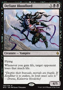 Defiant Bloodlord - Battle for Zendikar (Rare) [BFZ-107]