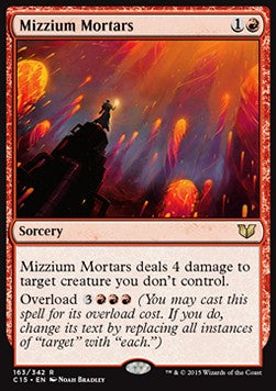 Mizzium Mortars - Commander 2015 (Rare) [C15-163]