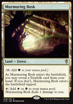 Murmuring Bosk - Commander 2016 (Rare) [C16-308]