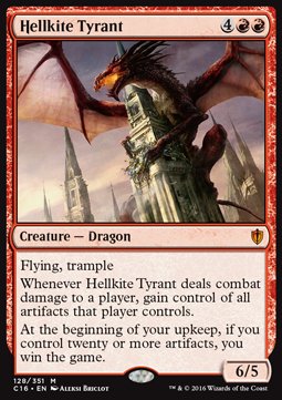 Hellkite Tyrant - Commander 2016 (Mythic) [C16-128]