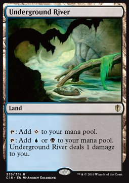 Underground River - Commander 2016 (Rare) [C16-335]