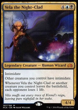 Vela the Night-Clad - Planechase Anthology (Mythic) [PCA-107]
