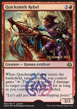 Quicksmith Rebel - Release Promos (Rare) [REL-93]
