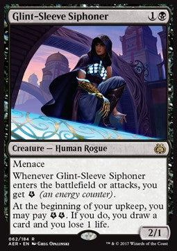 Glint-Sleeve Siphoner - Aether Revolt (Rare) [AER-62]