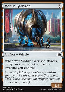 Mobile Garrison - Aether Revolt (Common) [AER-165]