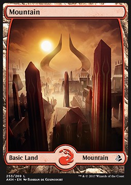 Mountain (V.1) - Amonkhet (Land) [AKH-253]