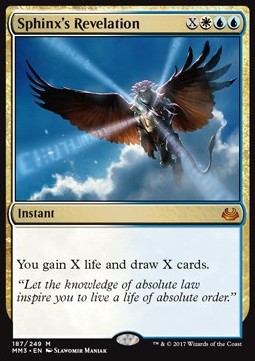 Sphinx's Revelation - Modern Masters 2017 (Mythic) [MM3-187]