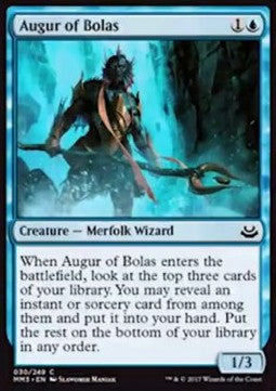 Augur of Bolas - Modern Masters 2017 (Common) [MM3-30]