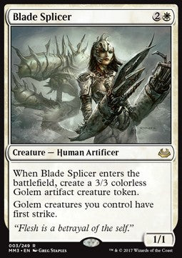Blade Splicer - Modern Masters 2017 (Rare) [MM3-3]