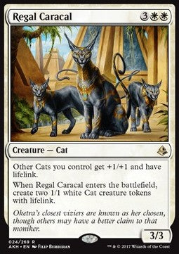 Regal Caracal - Amonkhet (Rare) [AKH-24]