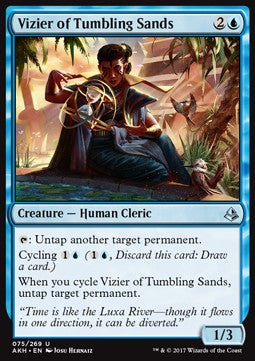 Vizier of Tumbling Sands - Amonkhet (Uncommon) [AKH-75]