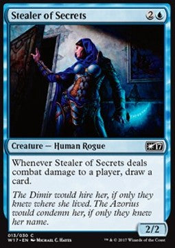 Stealer of Secrets - Welcome Deck 2017 (Common) [W17-13]