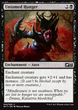 Untamed Hunger - Welcome Deck 2017 (Common) [W17-20]