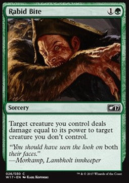 Rabid Bite - Welcome Deck 2017 (Common) [W17-26]