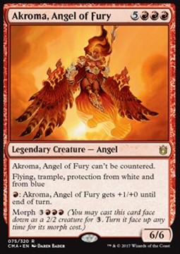 Akroma, Angel of Fury - Commander Anthology (Rare) [CMA-75]