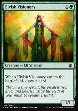 Elvish Visionary - Commander Anthology (Common) [CMA-105]