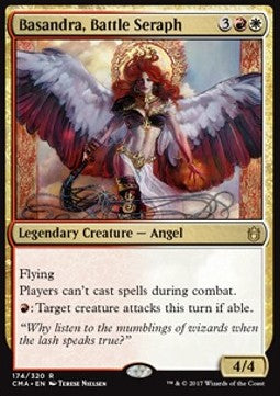 Basandra, Battle Seraph - Commander Anthology (Rare) [CMA-174]
