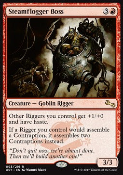 Steamflogger Boss - Unstable (Rare) [UST-93]