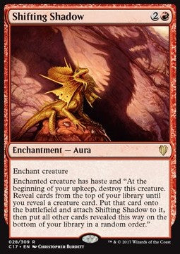 Shifting Shadow - Commander 2017 (Rare) [C17-28]