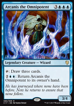 Arcanis the Omnipotent - Commander 2017 (Rare) [C17-80]