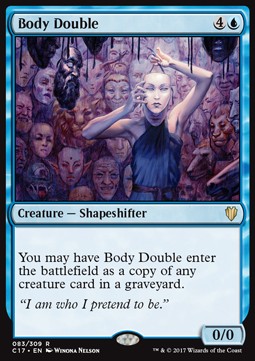 Body Double - Commander 2017 (Rare) [C17-83]