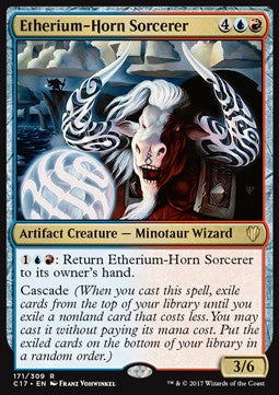 Etherium-Horn Sorcerer - Commander 2017 (Rare) [C17-171]