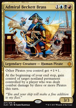 Admiral Beckett Brass - Ixalan (Mythic) [XLN-217]