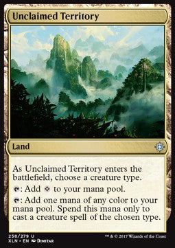 Unclaimed Territory - Ixalan (Uncommon) [XLN-258]