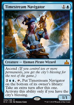Timestream Navigator - Rivals of Ixalan (Mythic) [RIX-59]