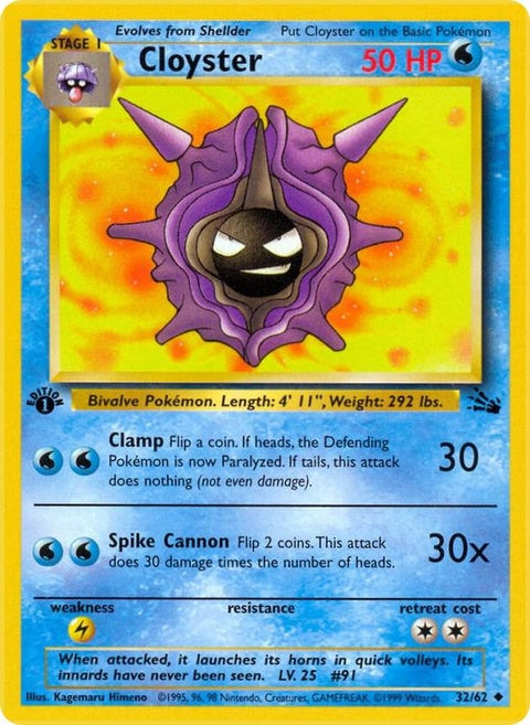 32-cloyster