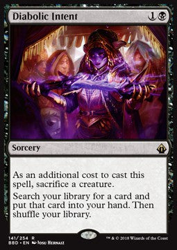 Diabolic Intent - Battlebond (Rare) [BBD-141]