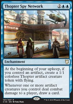 Thopter Spy Network - Commander 2018 (Rare) [C18-107]