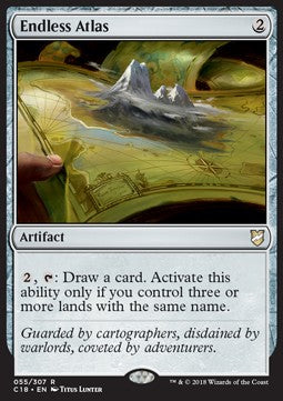 Endless Atlas - Commander 2018 (Rare) [C18-55]